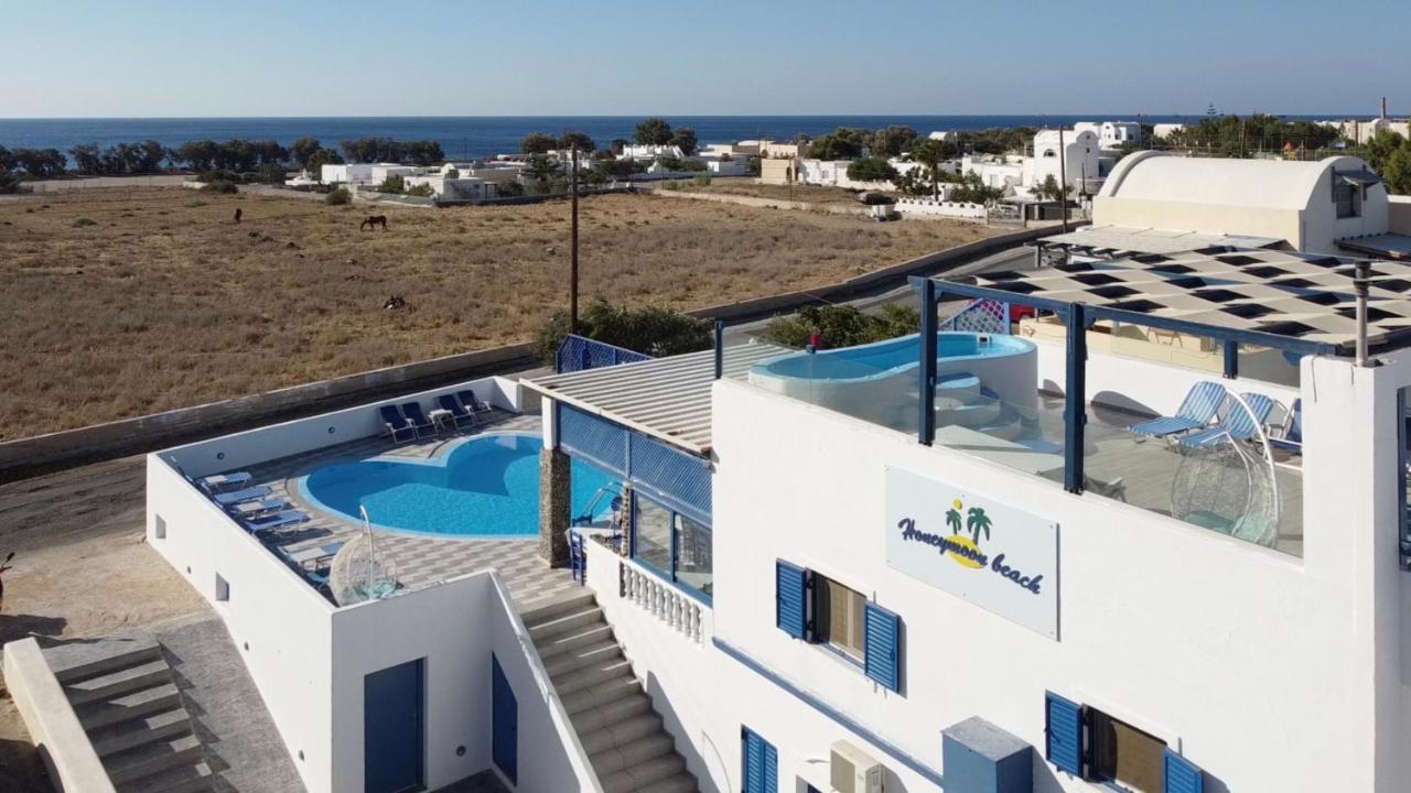 Honeymoon Beach Studios Perivolos  Extérieur photo